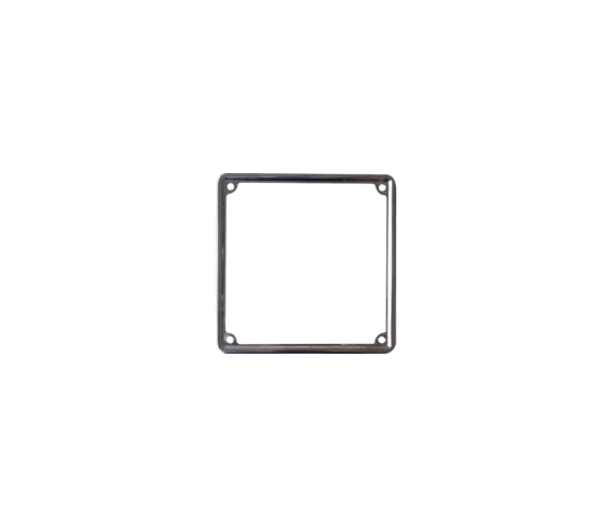 165X165mm Cornice inox moto